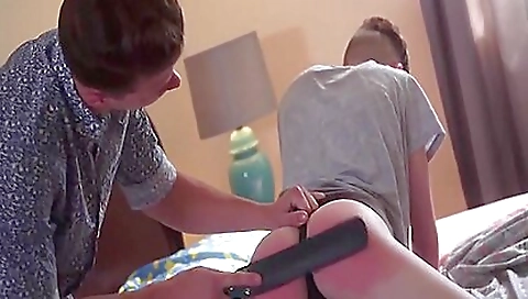 Spanish, and masturbation in my pussy