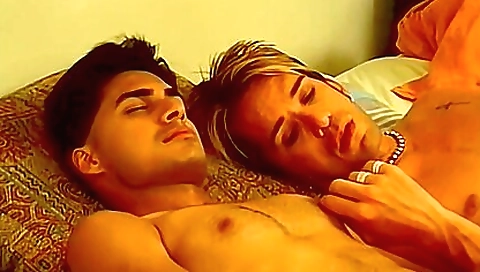 Slutty brunette gets fucked by a dildo pies