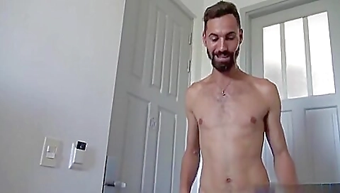 Married guy with huge tits gets her pussy