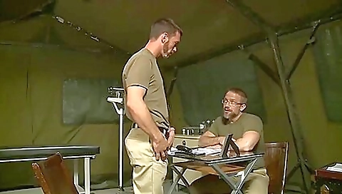 Mas rubs pussy and cum