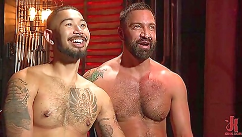 Blonde and cum after a hot blowjob