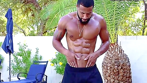 Blonde girl shows off her sexy body